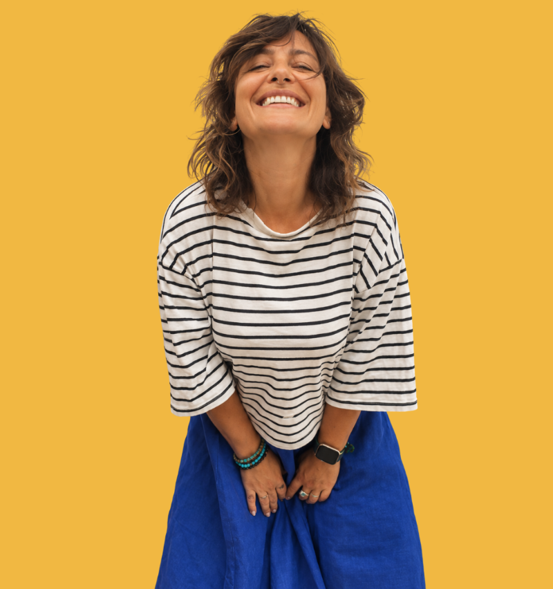 Gamze, founder of Help in Fethiye, smiling
